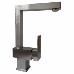 Miscelatore da cucina Supreme inox Miscelatore da cucina moderno con canna girevole e monocomando. Caratteristiche: Finitura ...