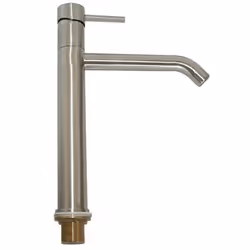 Miscelatore inox per lavabo Lena Miscelatore per lavabo inox. Caratteristiche: Inox. Cartuccia diametro 30 mm. Altezza 32,9 c ...