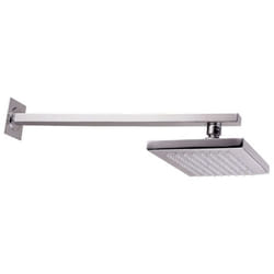 Soffione doccia cromato da parete Linear