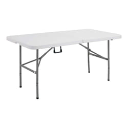 Serena Group Tavolo rettangolare con piano e gambe pieghevoli cm 76 x 152 x h. 74