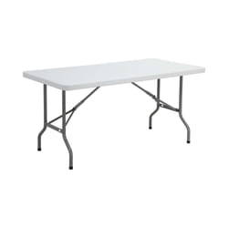 Serena Group Tavolo rettangolare con gambe pieghevoli cm 76 x 152 x h. 74