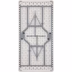 Serena Group Tavolo rettangolare con gambe pieghevoli cm 76 x 152 x h. 74 - Vista aggiuntiva 2