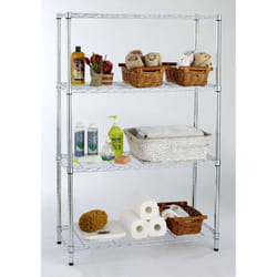 Serena Group Libreria Light Cromata 4 Ripiani Cm 36 X 91 X H. 137