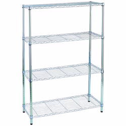 Serena Group Libreria Light Cromata 4 Ripiani Cm 36 X 91 X H. 137 - Vista aggiuntiva 3