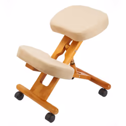 Minneapolis sgabello ergonomico in legno massello