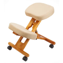 Minneapolis sgabello ergonomico in legno massello