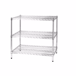 Archimede scaffale metallico scaffale 3 ripiani cm 61 x 91 x h. 90 cucina bagno garage cabina armadio