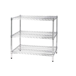 Archimede scaffale metallico scaffale 3 ripiani cm 61 x 91 x h. 90 cucina bagno garage cabina armadio