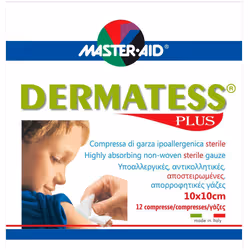 Garza Dermatess Plus 10X10 12 Pezzi