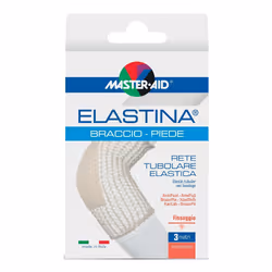 Master Aid Elastina Braccio/ Piede 3Mt  Rete Tubolare 4 Cm