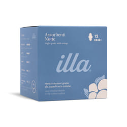 Illa Care Assorbenti Notte 12 pezzi