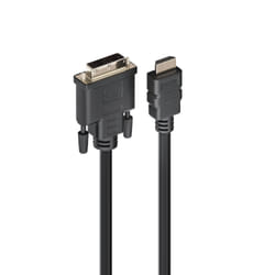 Ewent EC1350 cavo e adattatore video 2 m HDMI tipo A (Standard) DVI-D Nero