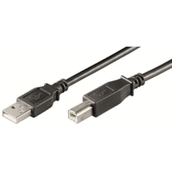 Ewent EC1005 cavo USB USB 2.0 3 m USB A USB B Nero