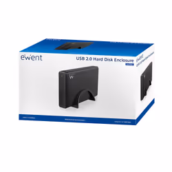 Ewent EW7051 contenitore di unità di archiviazione Nero 3.5"