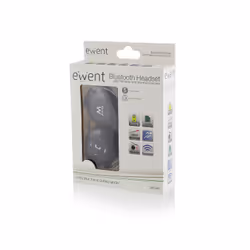 Ewent EW3595 cuffia e auricolare Con cavo e senza cavo Passanuca Musica e Chiamate Bluetooth Nero - Vista aggiuntiva 4