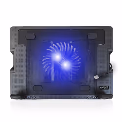 Ewent EW1258 base di raffreddamento per laptop 43,2 cm (17") 1000 Giri/min Nero - Vista aggiuntiva 5