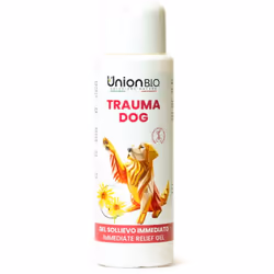 TRAUMA DOG gel sollievo immediato per cani 250 ml Formato: 250 ml Marca: Union B.I.O. Allevia il dolore causato da contusioni ...