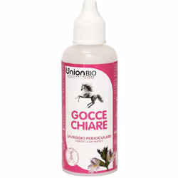 GOCCE CHIARE lavaggio perioculare per cavalli 40 ml Flacone da 40ml Marca: Union B.I.O. Lavaggio perioculare per cavalli Form ...