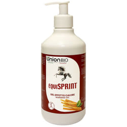 NSC - equisprint Gel naturale ad azione termo-attivante e riscaldante per cavalli sportivi 500 ml