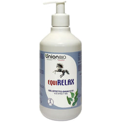 NSC - equirelax Gel effetto ghiaccio che tonifica e rilassa i muscoli per cavalli 500 ml