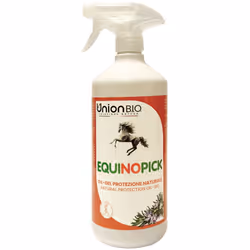 EQUINOPICK soluzione naturale con tea tree, rosmarino e geranio EQUI NO PICK protezione naturale e delicata contro le zecche ...