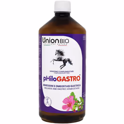 pHiloGASTRO mangime complementare con estratti di piante officinali selezionate, sottoposte a ricerca scientifica Marca: Unio ...