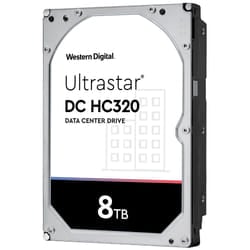 Western Digital Ultrastar DC HC320 disco rigido interno 8 TB 7200 Giri/min 256 MB 3.5" Serial ATA III
