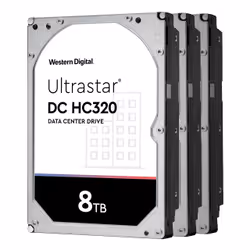Western Digital Ultrastar DC HC320 disco rigido interno 8 TB 7200 Giri/min 256 MB 3.5" Serial ATA III