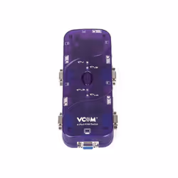 VCOM DD214 switch per keyboard-video-mouse (kvm) Viola - Vista aggiuntiva 4