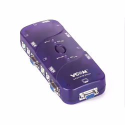 VCOM DD214 switch per keyboard-video-mouse (kvm) Viola - Vista aggiuntiva 6