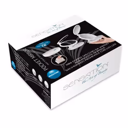 Macom Doppio specchio da borsetta luce led 7x e naturale per trucco Bianco - Vista aggiuntiva 6