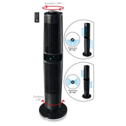 Macom DOUBLE ROTO WINDD ventilatore torre con doppio flusso d’aria bidirezionale indipendente. Telecomando incluso