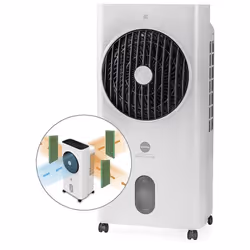 Macom Enjoy & Relax 987 Power Cyclone, Raffrescatore evaporativo, Bianco, 4 ruota(e), Touch, 6 L, 16,9 m³/h