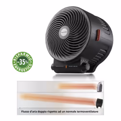 Macom Enjoy & Relax Tornado Interno Nero 2000 W Riscaldatore ambiente elettrico con ventilatore - Vista aggiuntiva 4