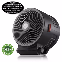Macom Enjoy & Relax Tornado Interno Nero 2000 W Riscaldatore ambiente elettrico con ventilatore - Vista aggiuntiva 5
