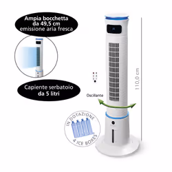 Macom Enjoy & Relax Breeze Tower Plus Raffrescatore evaporativo - Vista aggiuntiva 4