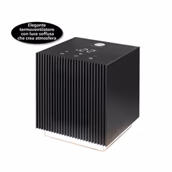 Macom Enjoy & Relax 931 stufetta elettrica Interno Nero 2000 W - Vista aggiuntiva 4