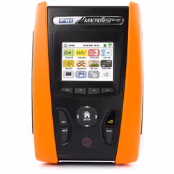 Strumento multifunzione avanzato MACROTESTG3 Per verifica sicurezza impianti elettrici civili/industriali Display LCD touch s ...