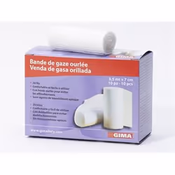 GIMA 34841 bendaggio e fasciatura Compressione Cotone Bianco