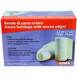 GIMA 34841 bendaggio e fasciatura Compressione Cotone Bianco - Vista aggiuntiva 4