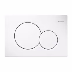 Placca Sigma 01 bianca. Placca di comando o scarico per cassetta Geberit 115.770.11.5 Caratteristiche tecniche: Colore: bianc ...