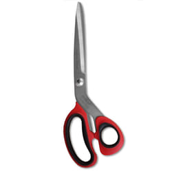 Fumasi 233490T forbici da cancelleria Universale Taglio a zig zag Nero, Rosso, Acciaio inox