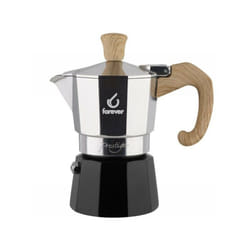Forever - Caffettiera Moka Prestige Woody 3 tazze