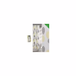tenda doccia con fantasia foglie grigio e giallo, 240 x 200 questa tenda doccia con fantasia foglie grigio e giallo è perfett ...