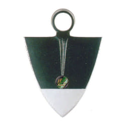No Brand - Zappa triangolare lazio orsatti - gr.800 cm.22x26h. occhio ø mm.37/39