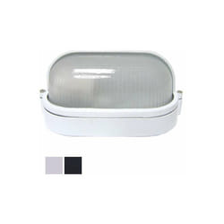 No Brand - Plafoniera in Alluminio Ovale Nera Palpebra Syntesy 00481
