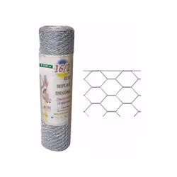 Codice: 05893-TREX Marca: T-REX. Rete maglia esagonale triplice torsione zincata Adatta per recinzioni agricole e di animali