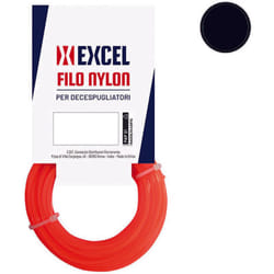 Excel - Filo per decespugliatore in nylon tondo arancio - ø mm.3,5 in matassa mt.50