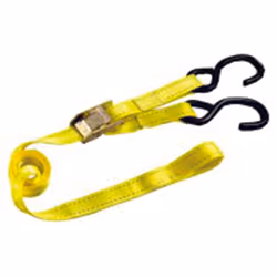 morsetto rapido in metallo chiusura a pressione - gancio a S in acciaio - portata Kg.1000 - colore giallo