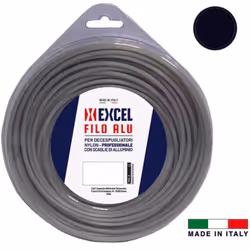 particolarmente resistente - con ossido di alluminio - uso professionale - profilo tondo - colore grigio extra luminoso - in  ...